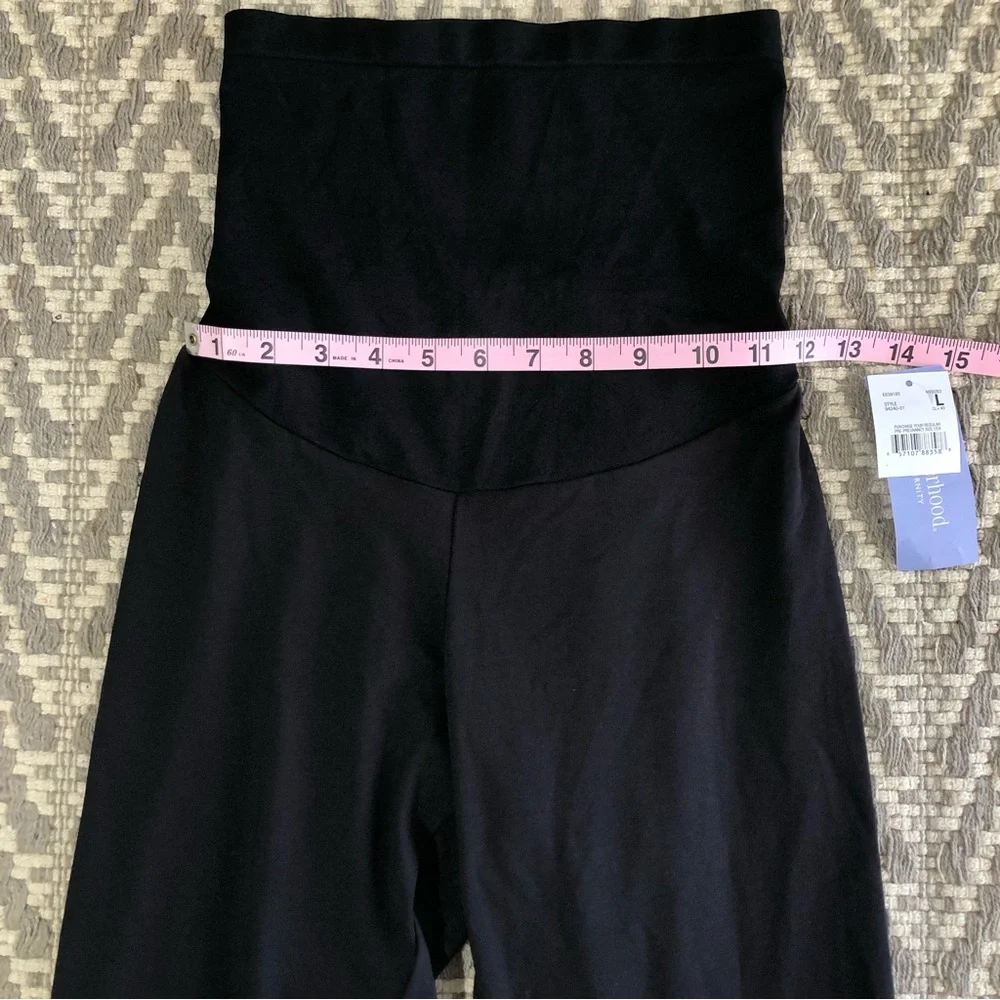Motherhood Maternity essential stretch secret fit belly maternity crop leggings - Picture 3 of 10
